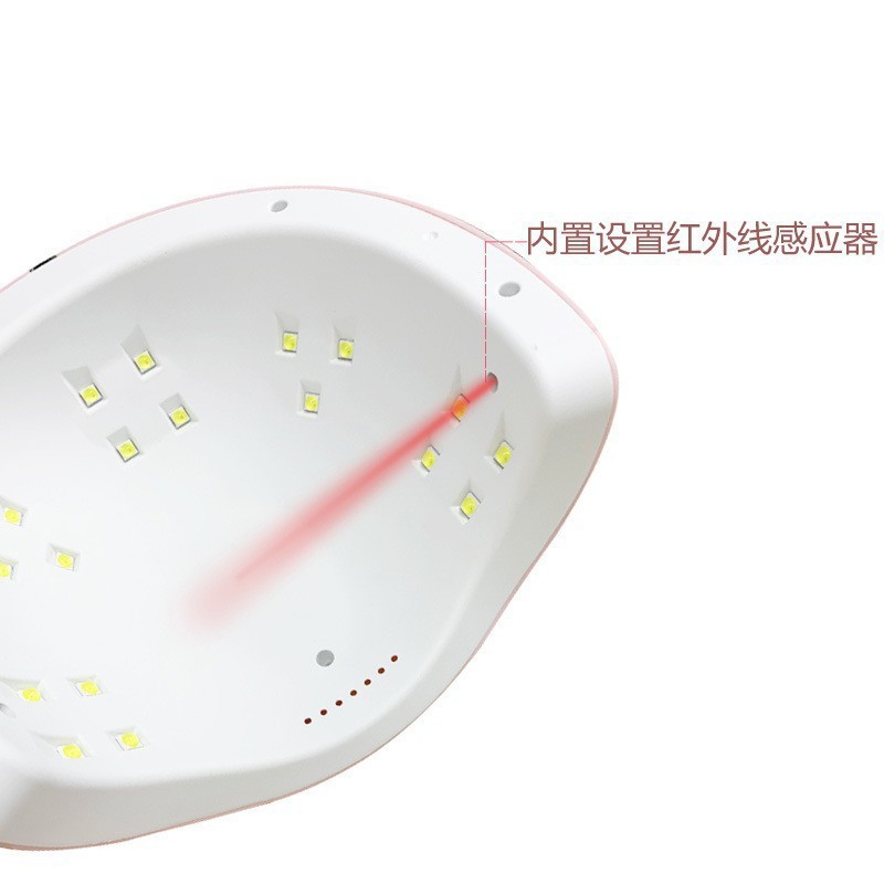 Lámpara de uñas 54W Lámpara de uñas de alta potencia no negra Lámpara de uñas de alta potencia Lámpara de uñas de alta potencia Lámpara de uñas de alta potencia