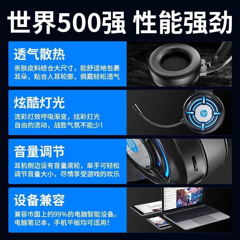 純正H120 ヘッドセット 7.1 ゲーミングイヤホン ノイズキャンセリング 有線 ノートパソコン デスクトップ マイク付き|undefined
