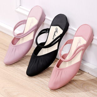 Fashionable Outer Wear New Two-Wear Sandals for Women Summer Internet Celebrity Versatile Popular Non-Slip Thick-Soled Beach Outing Social