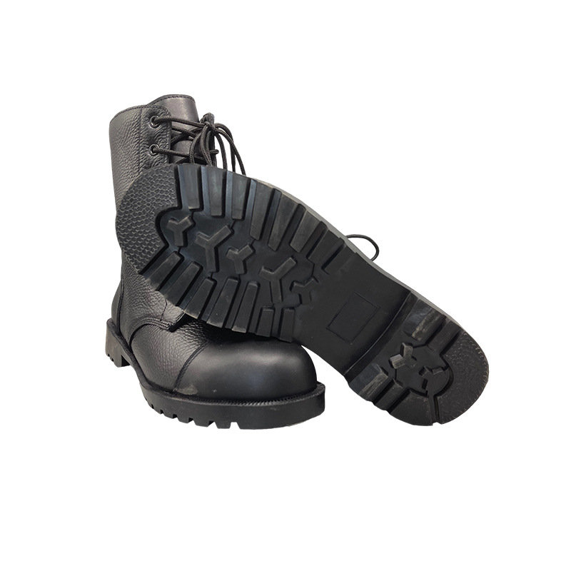 Botas de combate altas transfronterizas, senderismo al aire libre, zapatos de entrenamiento resistentes al desgaste, botas tácticas para hombres Magnum de talla grande para hombres negros