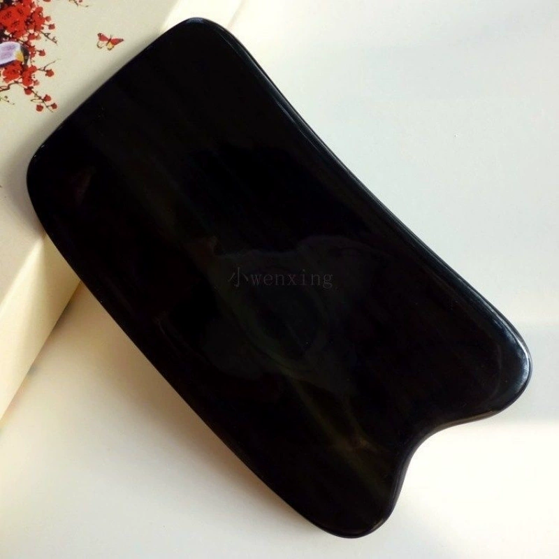 Доска Гуа Ша из смолы, рог Гуа Ша, квадратная доска, универсальная для лица, тела, Гуа Ша, массаж всего тела, меридиан, красота Гуа Ша