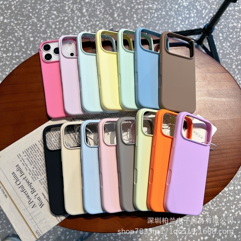 Liquid Silicone Ultra-Thin Magnetic Phone Case with Easy Heat Dissipation for Apple 17 Pro Max, Direct from the Source Factory, in Stock and Supports Dropshipping