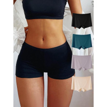 F 28965 No-roll ice silk safety shorts �����߱�˿��ȫ��