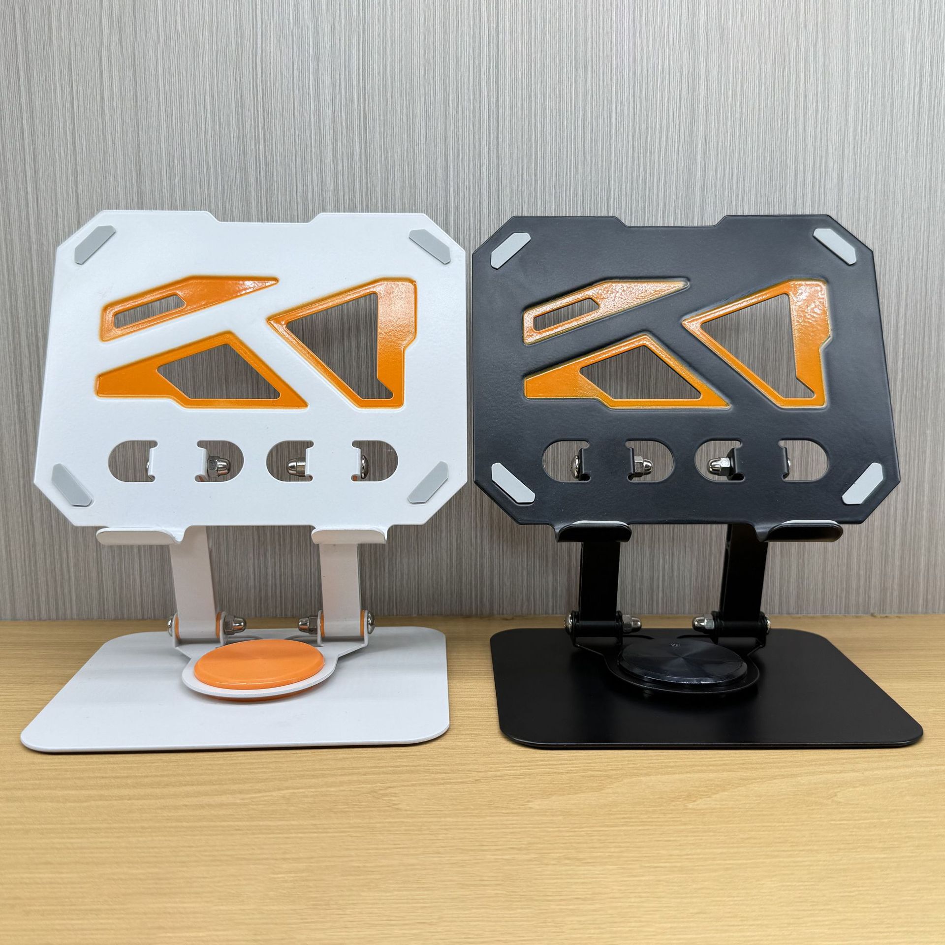 Metal color matching portable rotating folding tablet stand online class learning mobile phone stand cooling drama support stand