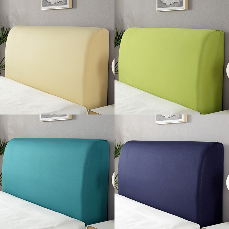 Bedside Cover Scandinavian Style Ins All-Inclusive Dustproof Soft Bag Bed Back Cover Simple Modern Elastic Bag Bedside Cover Protection