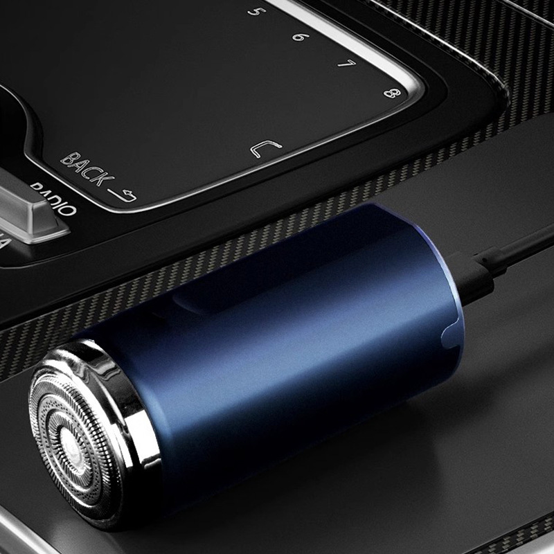 Chigo シェーバー ミニ電気メンズシェーバー 全身洗えるシェーバー サスペンションヘッド 洗える 車載|undefined