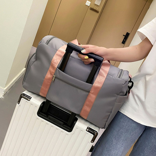Yoga fitness bag for women wholesale large-capacity casual sports bag portable shoulder travel bag that can be used as a trolley luggage bag