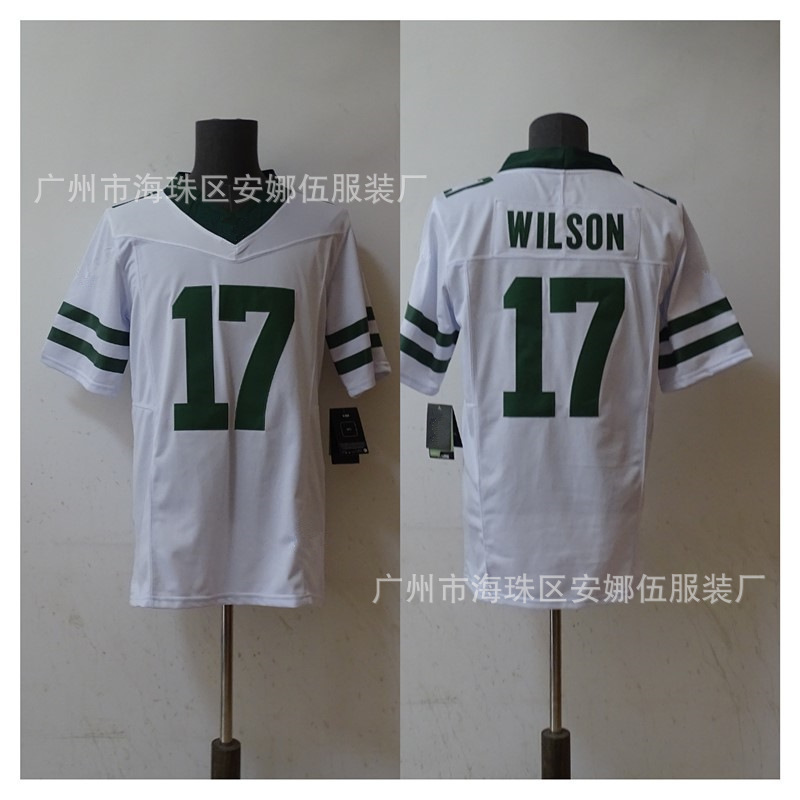 2023 New Legendary Third Generation Football Jersey Jets American Football Team Embroidered T-Shirt 2023 New Legendary Third Generation Football Jersey Jets American Football Team Embroidered T-Shirt