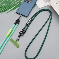 携帯電話のストラップの長いタイプの斜めのショルダーは太くて丈夫で、丈夫で丈夫です。
