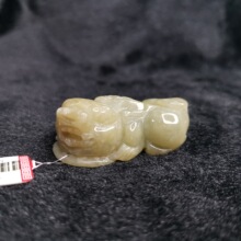 天然翡翠貔貅jadeite招财挂件 雕刻吊坠饰品 送礼珠宝 高端礼品
