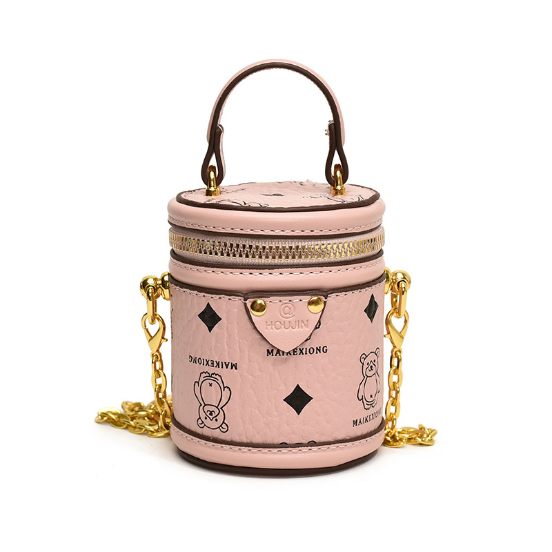 Nuevo creativo mini lindo bolso de cubo bolso de moda coreano accesorios para niños bolso de princesa de aire extranjero bolso mochila