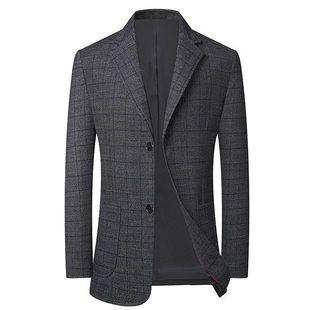 Cross-Border New Wool Single Suit Men's Anti-Wrinkle No-Iron Professional Single Suit Spring, Autumn and Winter Dad Yitai