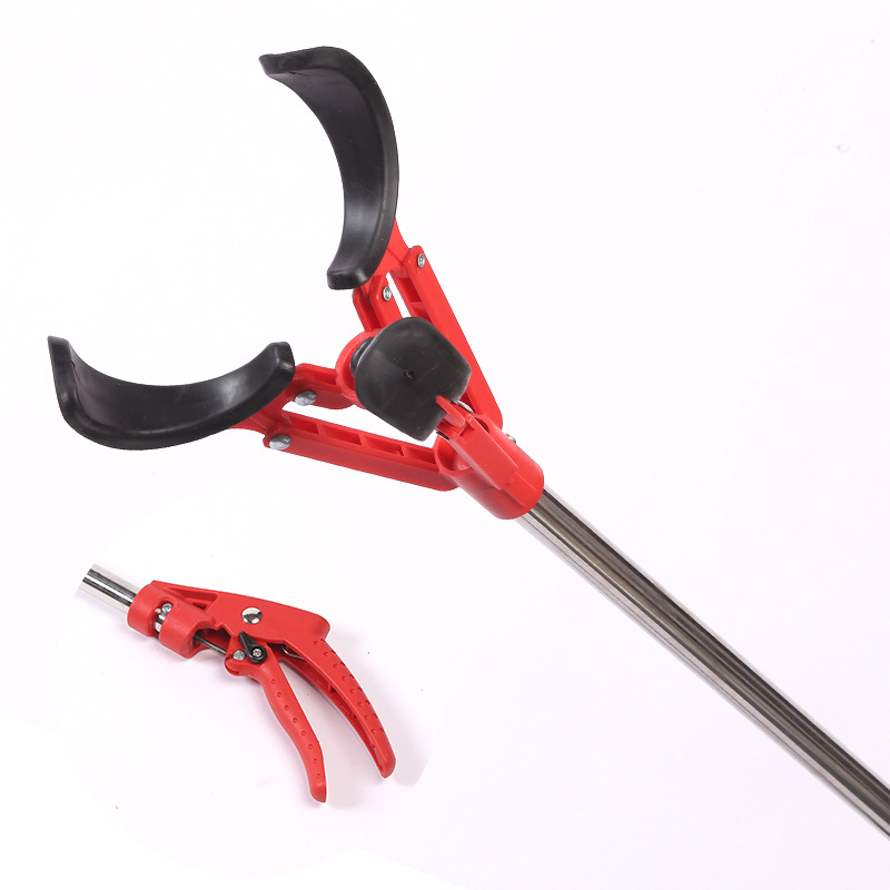 Nueva herramienta de recolección de fruta de alta altitud recolector de fruta varilla telescópica multifuncional recolector de fruta de aleación de aluminio de tres garras