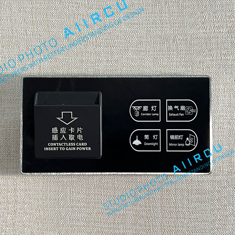 触摸感应开关亮灯门牌86型宾馆酒店电子门牌门显勿扰门铃触摸开关