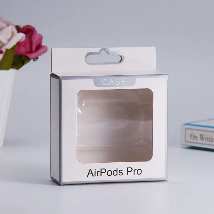 Silver Black Carabiner Suitable for AirPods Mobile Phone Case Packaging Bag Apple 3Rd Generation Pearlescent Bag Paper Packaging