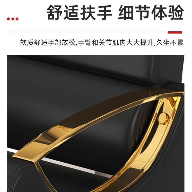 Silla de peluquería salón de peluquería red elevación de lujo ligero rotativo de acero inoxidable taburetes de moda silla de corte de pelo silla de peluquería