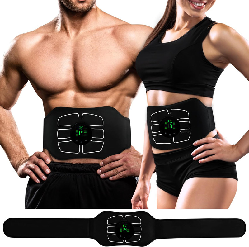 American Amazon Cross-Border Fitness Belt Abdominal Muscle Patch Muscle Training Stimulator Lazy Fitness Abdominal Belt