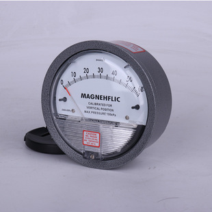 Pointer Differential Pressure Meter Dust Collector Differential Pressure Gauge Negative Pressure Differential Pressure Meter Positive and Negative Pressure Clean Room Dryer Micro Differential Pressure Meter