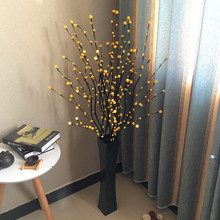 满天星干花束客厅落地装饰花电视柜欧式摆件放假婚庆花艺套装