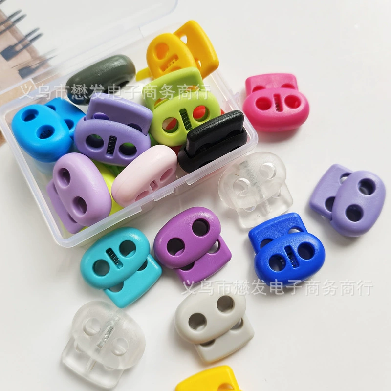 24 цвета чулок Hualian KAM цветной пластик с пряжкой POM пружинная пряжка с двумя отверстиями