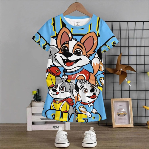 New summer children's short-sleeved T-shirt and shorts casual high-quality animal print two-piece set RA01 + RD01