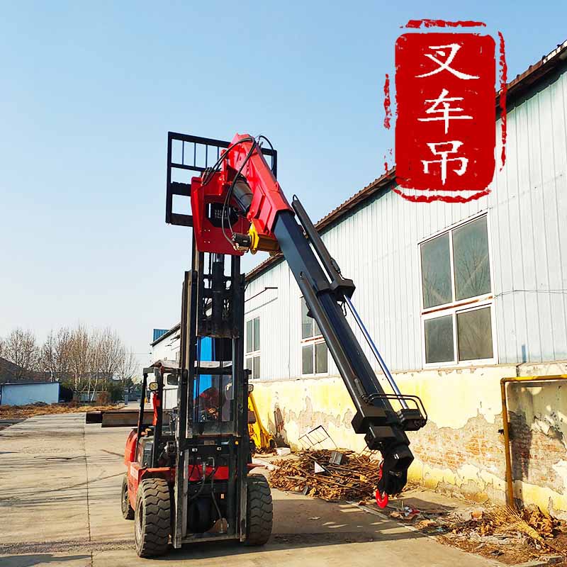 青州叉式起重机厂家 出售5吨叉车吊前吊 5吨叉车吊尾吊 可配吊篮