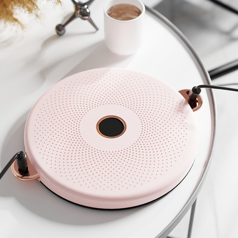 Indoor sports equipment waist twisting turntable yoga dance waist shaping household waist twisting device anti-slip wave point waist twisting disk