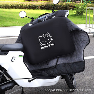 Emma Lvyuan Electric Vehicle Windshield Cover Winter fleece-lined Thickened Table Bell Battery Pedal Motorcycle Windshield Universal
