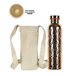 Internally and Externally Electroplated 304 Stainless Steel Water Cup Car Outdoor Men's Cup Large Capacity Summer Practical Portable Water Kettle