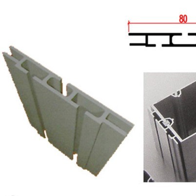 80四槽八槽方柱灯箱卡布展会铝材双面卡布配件生产厂家加工制作
