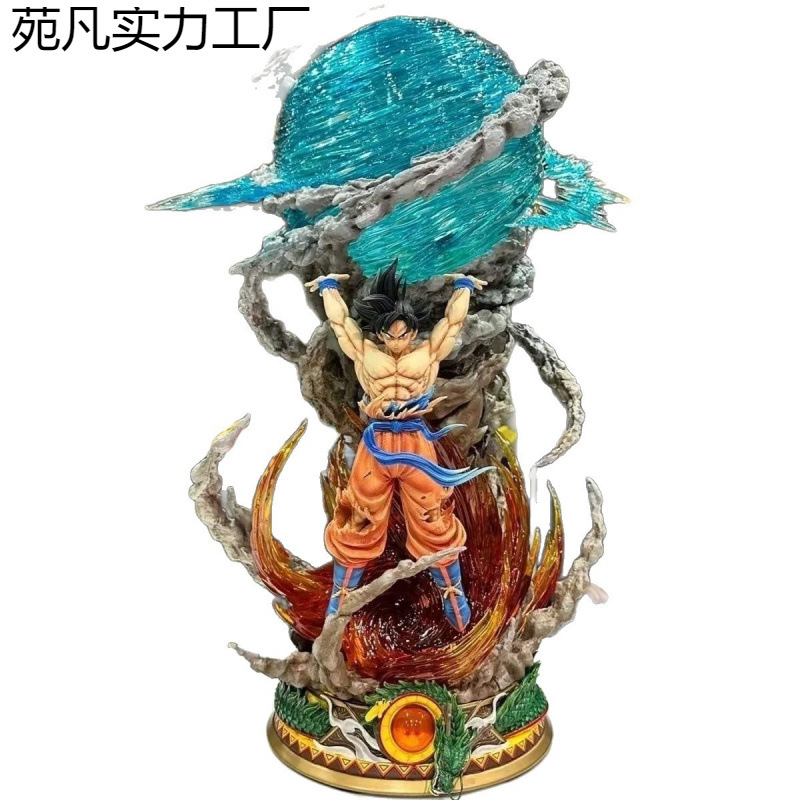 Caixa de color de la marea nacional hecha a mano por el cazador de la bala de la energía de la marea, Goku brillante como la marea