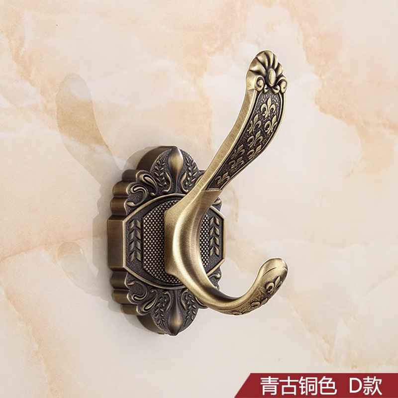 Classical Coat Hook Bathroom Toilet Hook European Antique Coat Hook Coat Hook Single Hook Single Hook Household Classical Coat Hook Bathroom Toilet Hook European Antique Coat Hook Coat Hook Single Hook Single Hook Household