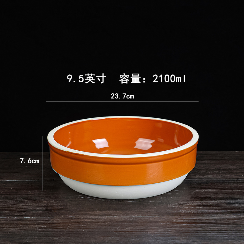 湘菜碗蒸饭碗土陶蒸笼饭碗饭店专用钵仔碗陶瓷饭钵蒸菜碗蒸饭土碗|undefined