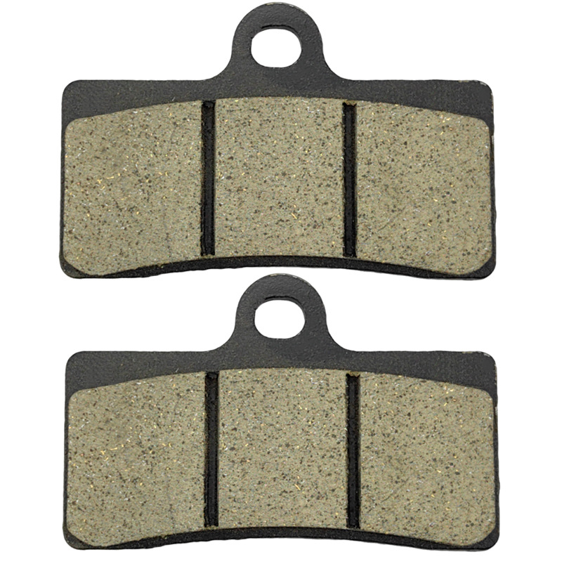 Aplicable a Springwind 250NK bajo equipamiento GuoSiHang especial delantero y trasero pastillas de freno Qianjiang500 fábrica de piel de goma de acero venta directa