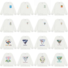 ��ʽ����Casablanca�A�I�l��hoodie��ʿ��Hins�ﶬ���Ӻ��L��Ůt