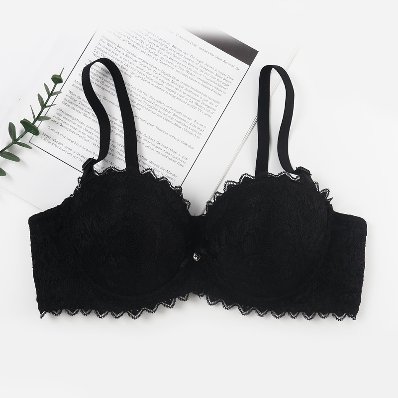 1 / 2 1⁄2 taza ajustable sujetador de encaje femenino ropa interior damas anti-caída reunida sujetador del sudeste asiático