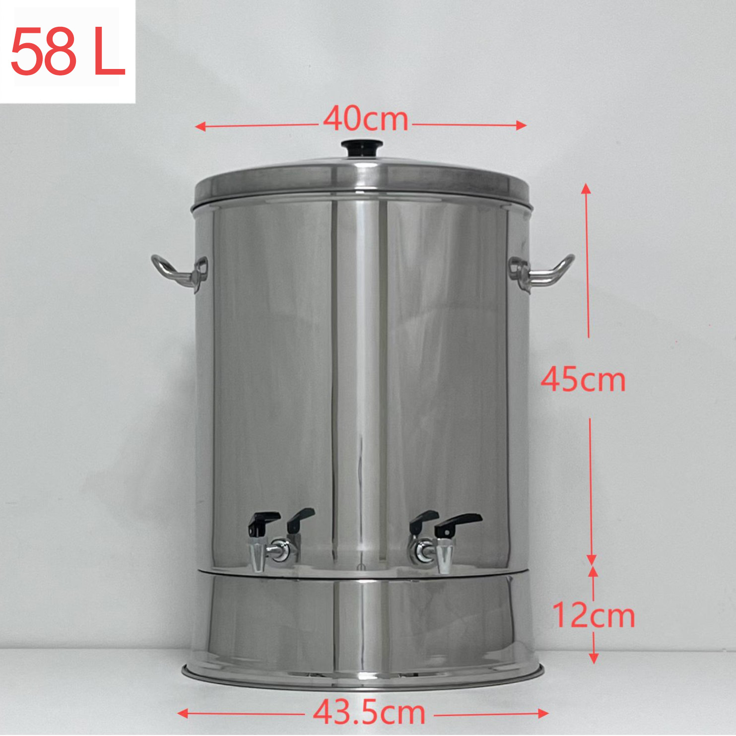 Los fabricantes suministran una gran cantidad de baldes de agua fría de acero inoxidable con grifo, baldes para beber, baldes de té con tapa y regla de agua