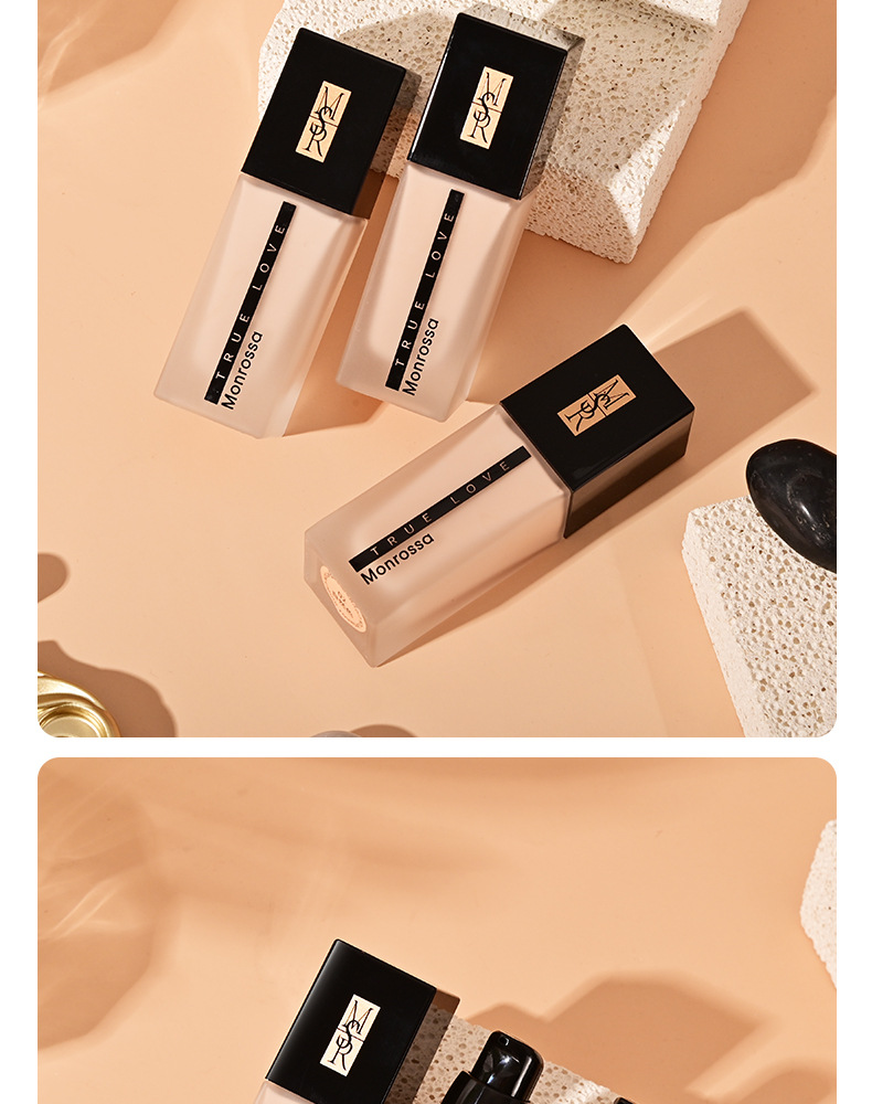 Monrisa Luxury Long-lasting Foundation does not smug, conceals blemishes, hydrates and brightens, and provides a long-lasting, smooth bb cream for summer undefined