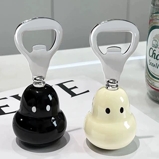 梨子笑脸开瓶器陶瓷便携起子可爱酒瓶启瓶器开盖神器啤酒瓶起子