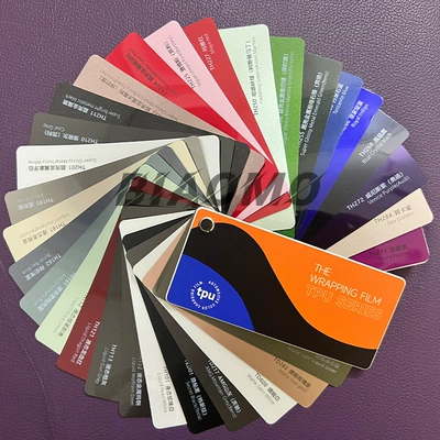 full car film, whole roll — Auto Color Change Film - a-set-of-tpu-color-cards-152-15m-roll