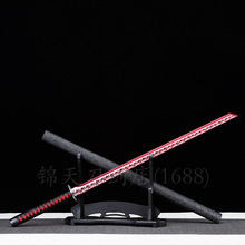 唐横刀宝刀一体锰钢龙泉刀剑户外防身冷兵器车载镇宅绣春刀未开刃