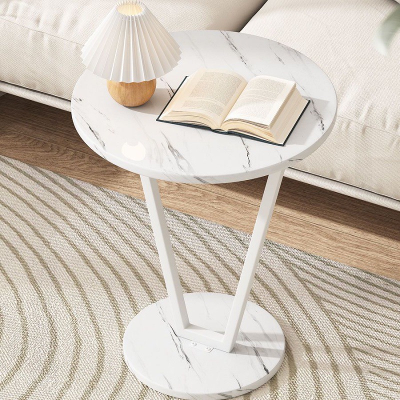 우아한 흰색 프레임 + 흰색 질감의 데스크탑