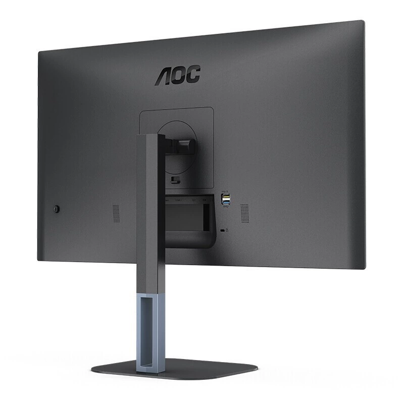 AOC U27V5C 27-дюймовый 4K дисплей, IPS, широкий цветовой охват, 65 Вт Type-C, встроенный динамик, металл