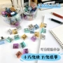 推推彩色金属书本装订夹