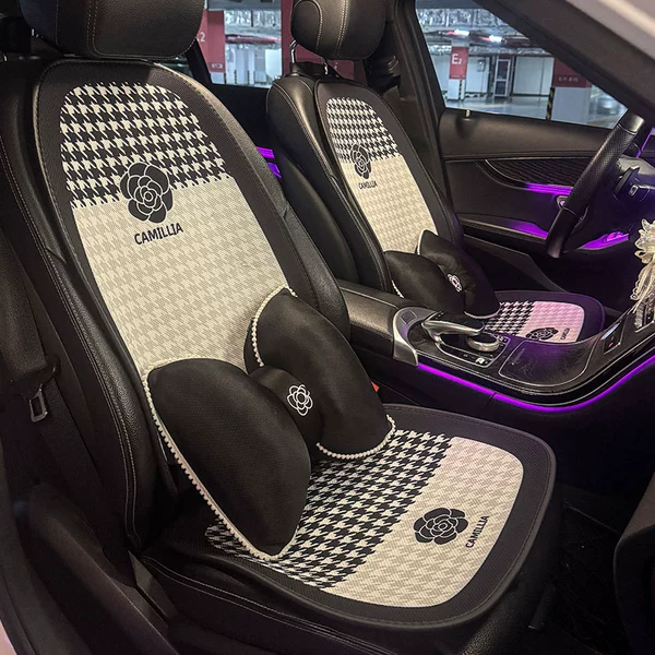 Black - two seats + 2 pillows