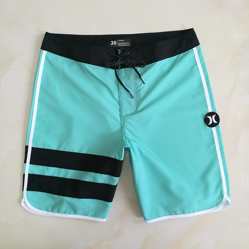 in stock 2025 New European and American Foreign Trade Beach Pants Quick-drying Elastic Surfing Casual Beach Shorts Men's Summer