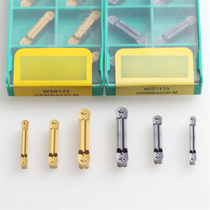 数控双头切槽割刀钢件QPMB4020-M WS8123通用QPMB3015-M切断刀粒