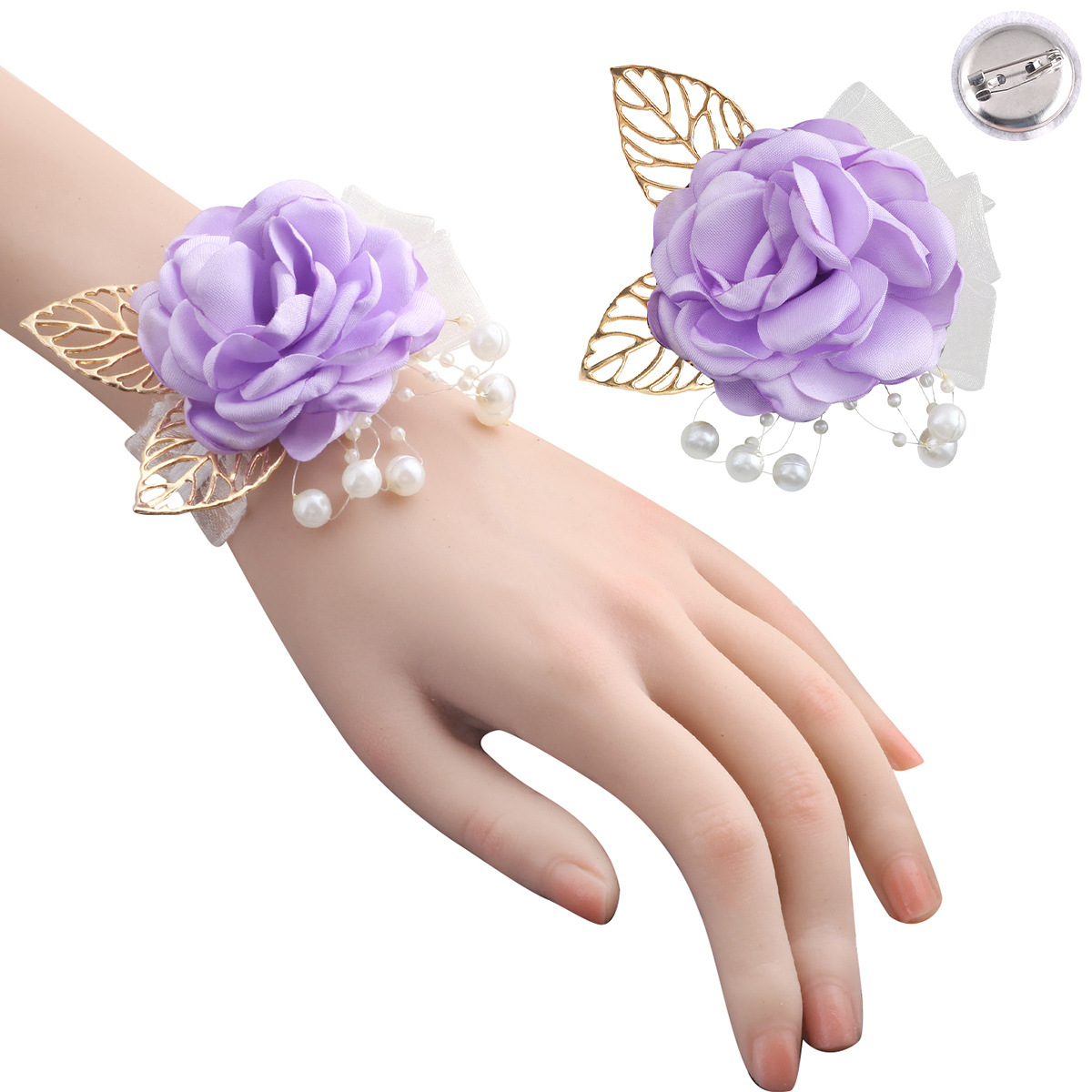 浅紫手腕花+背扣胸花.jpg