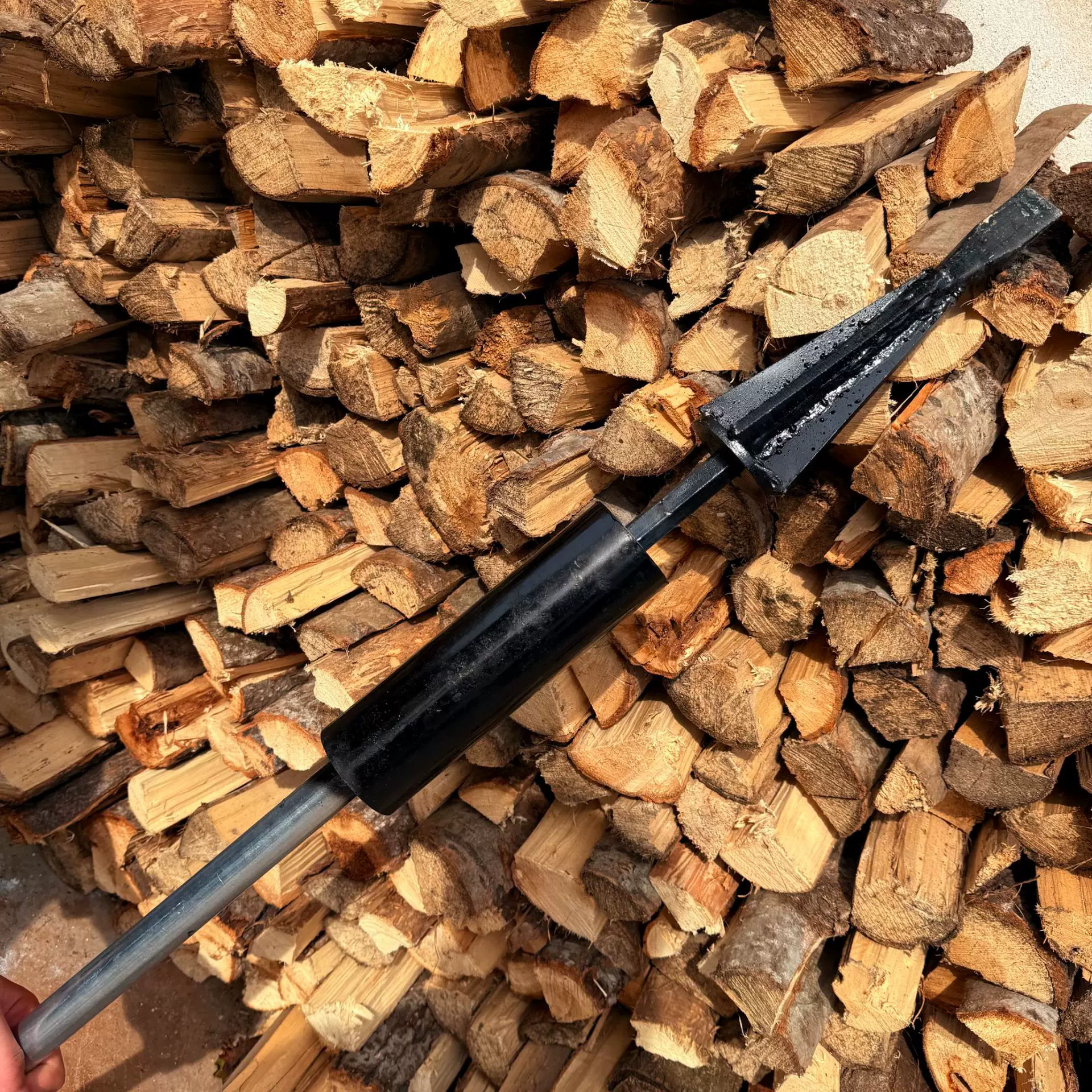 德国劈柴神器破柴器劈柴机劈材斧头劈木头工具家用农村安全劈柴器