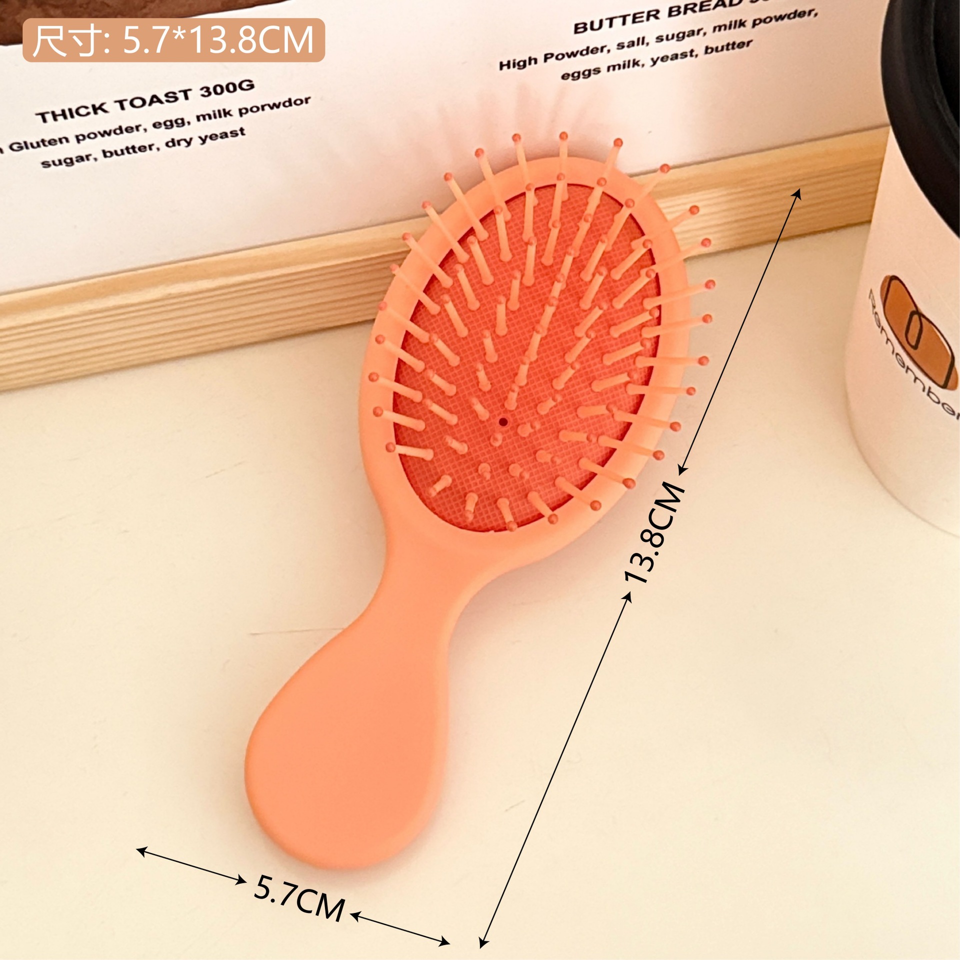 Peine de las mujeres elegante pelo largo pelo rizado cojín de aire peine bolsa de aire peine masaje peine hogar portátil peine antiestático para estudiantes